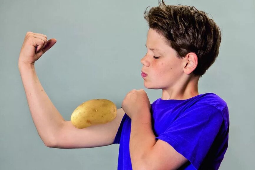 At the age of 16, a teenager can be the owner of a strong body